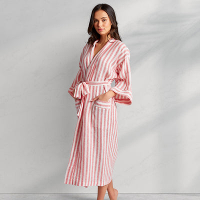kassatex Holbox Linen Robe