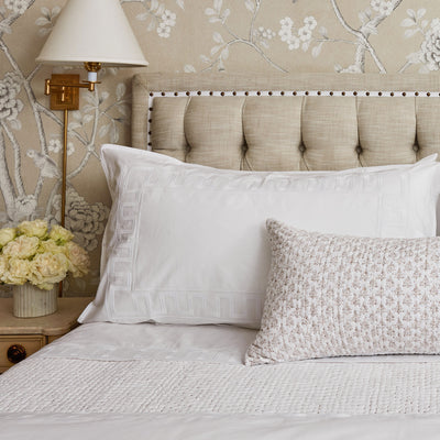 Kassatex Iris Block Lumbar Pillow Cover