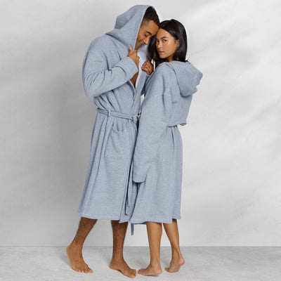 Kassatex Jersey Knit Hooded Robes