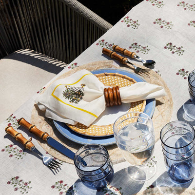 Kassatex Juliska Bamboo Natural Utensils Set Of 5