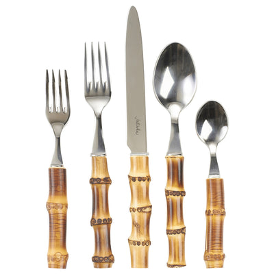kassatex Juliska Bamboo Natural Utensils Set of 5
