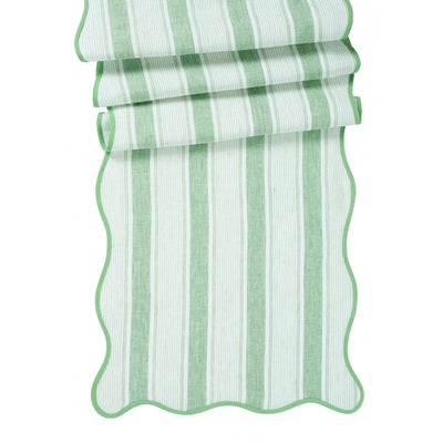 kassatex Juliska Cabana Stripe Table Runner