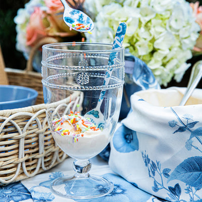 Kassatex Juliska Isabella Acrylic Goblet Set Of 4