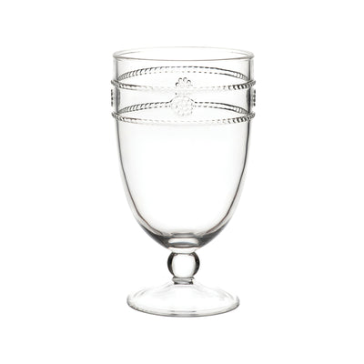 kassatex Juliska Isabella Acrylic Goblet Set of 4