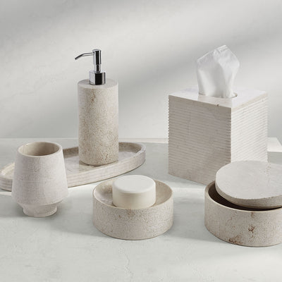 kassatex Limestone Bath Accessories