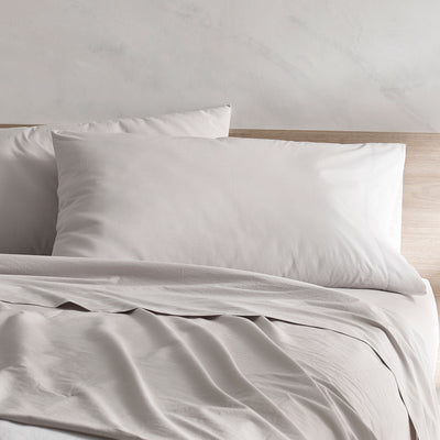 kassatex Lorimer Washed Percale Sheet Set