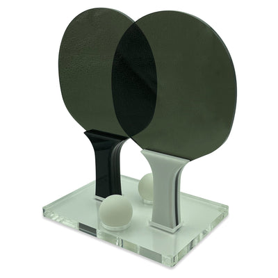 Kassatex Luxe Dominoes Ping Pong Game Set