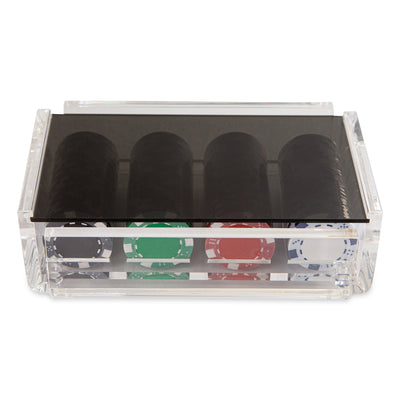 Kassatex Luxe Dominoes Poker Chip Set