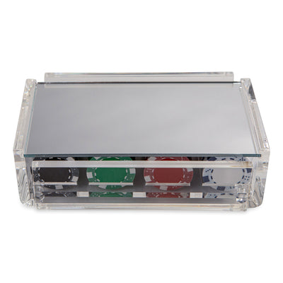 Kassatex Luxe Dominoes Poker Chip Set