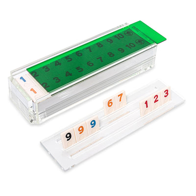 kassatex Luxe Dominoes Rummy Tile Game