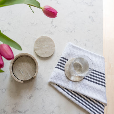 Kassatex Newbury Kitchen Towels - Set Of 3