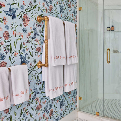 Kassatex Pepper Home Daphne Powder Wallpaper