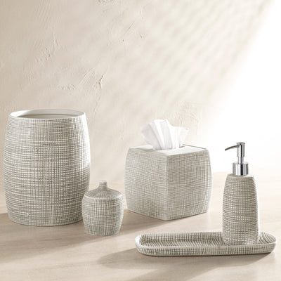 kassatex Raffia Bath Accessories