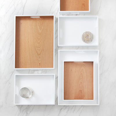 Kassatex Rectangular Lacca Nesting Trays