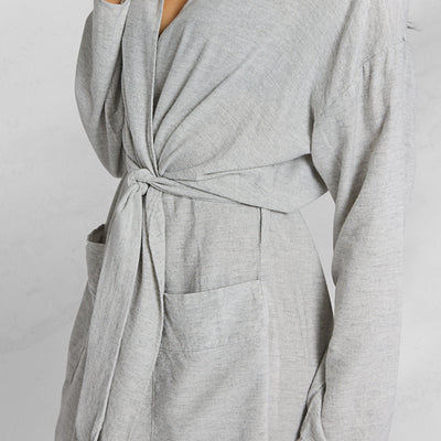Kassatex Relaxed Flannel Robe