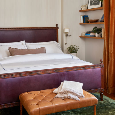 Kassatex Ricamo Embroidered Sateen Duvet