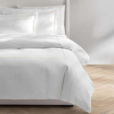 Kassatex Ricamo Embroidered Sateen Duvet