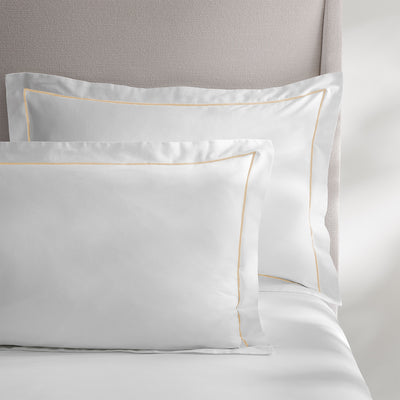 Kassatex Ricamo Embroidered Sateen Sham Set Of 2