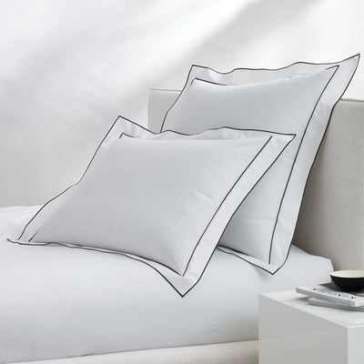 kassatex Salerno Embroidered Percale Shams