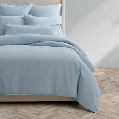 Kassatex Seersucker Stripe Sham Set Of 2