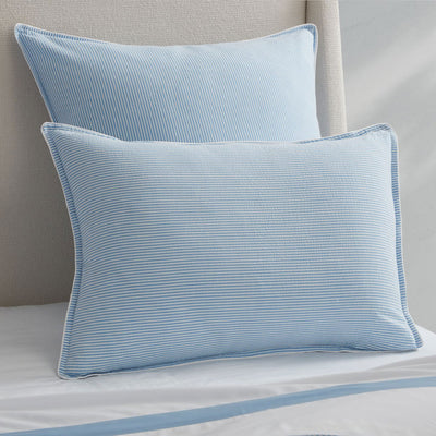 kassatex Seersucker Stripe Sham Set of 2