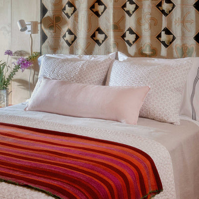 Kassatex Seersucker Stripe Throw Pillows