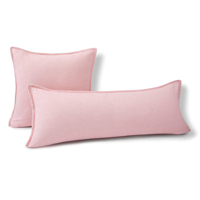 Kassatex Seersucker Stripe Throw Pillows