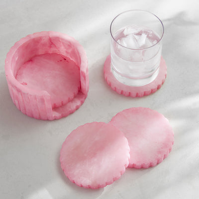 kassatex Shopbop Wavy Coasters Set of 4
