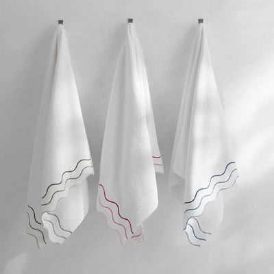 Kassatex Shopbop Wavy Towels