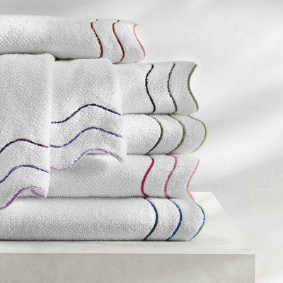 kassatex Shopbop Wavy Towels kassatex Shopbop Wavy Towels