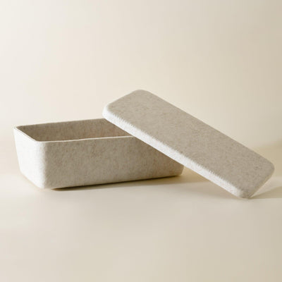 Kassatex SortJoy The Sculpted Bin - Long With Lid