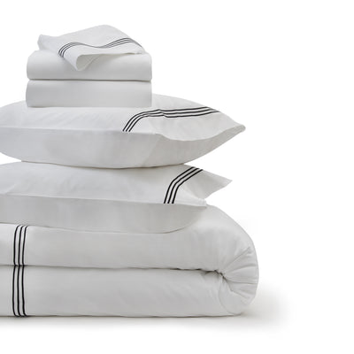 Kassatex Strada Embroidered Percale Bedding Bundle