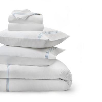 kassatex Strada Embroidered Percale Bedding Bundle