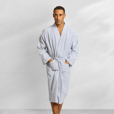 Kassatex Striped Peshtemal Turkish Robe