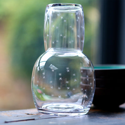Kassatex The Vintage List Carafe Set - Stars Design