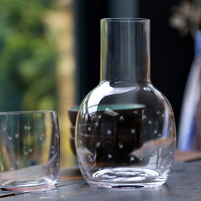 Kassatex The Vintage List Carafe Set - Stars Design