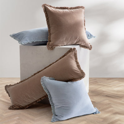 kassatex Wellesley Velvet Throw Pillow Covers