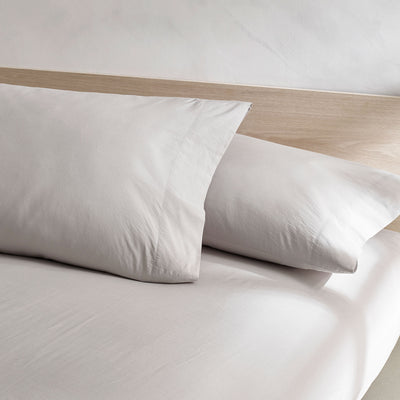 kassatex Lorimer Washed Percale Pillowcase Set of 2