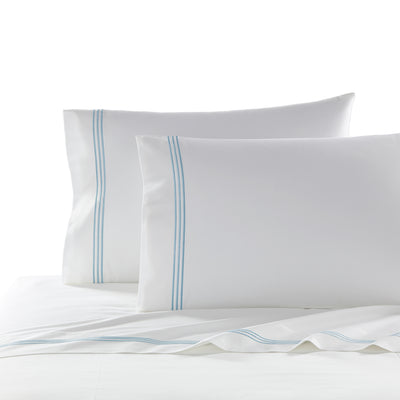 Kassatex Strada Embroidered Percale Pillowcase Set Of 2
