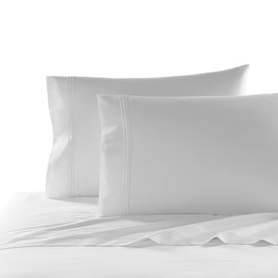 Kassatex Strada Embroidered Percale Pillowcase Set Of 2