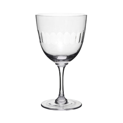 kassatex The Vintage List Wine Glasses - Lens Design Set of 6