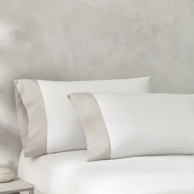 Kassatex Vicenza Sateen Italian Pillowcase Set Of 2