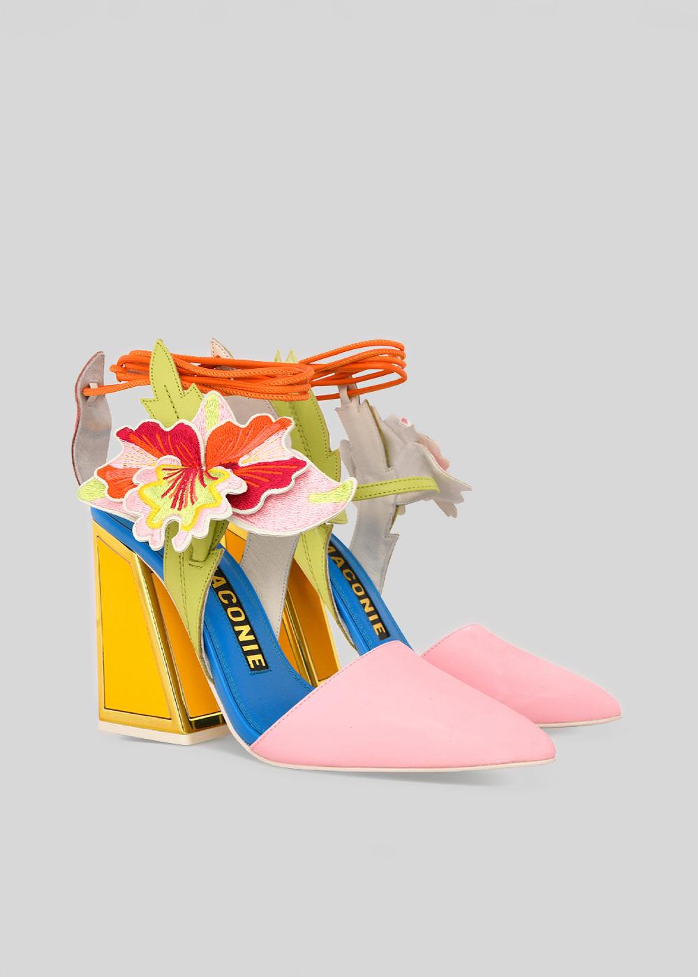 Kat Maconie Amanza Pumps SS23 KICKER HEEL PUMPS Multibrights