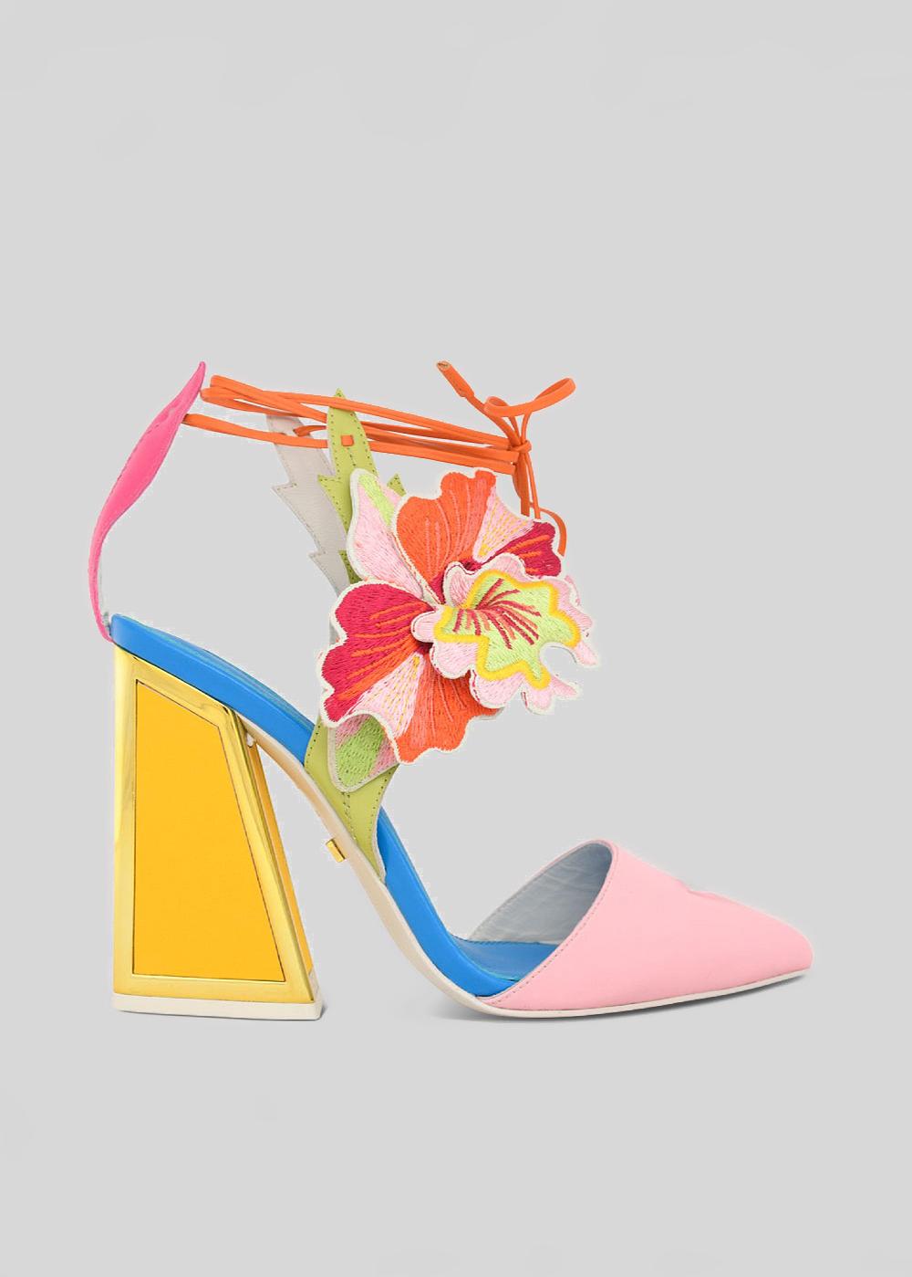 kat maconie Amanza Pumps SS23 KICKER HEEL PUMPS Multibrights
