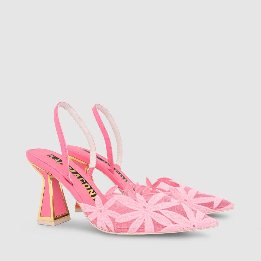 Kat Maconie Amaya Pumps PF23 MID HOURGLASS Dragonfruit/Cheeky Pink