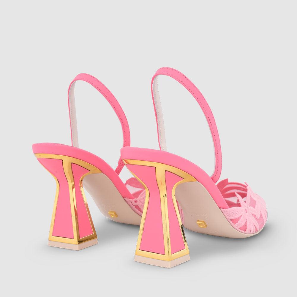 Kat Maconie Amaya Pumps PF23 MID HOURGLASS Dragonfruit/Cheeky Pink