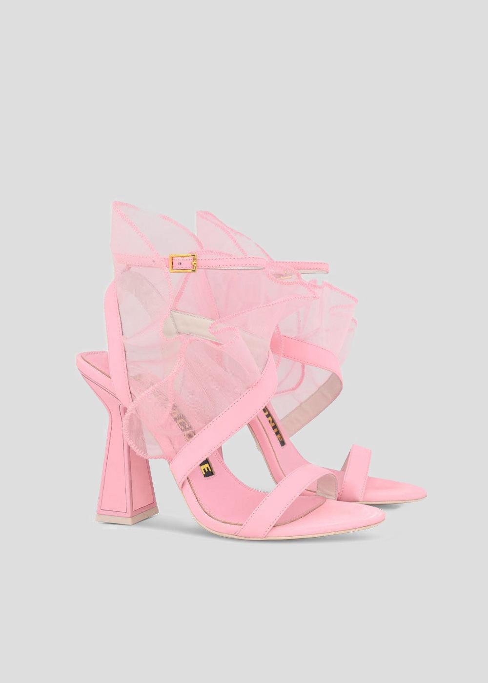Kat Maconie Amba Sandals PF23 HOURGLASS HEEL Cheeky Pink