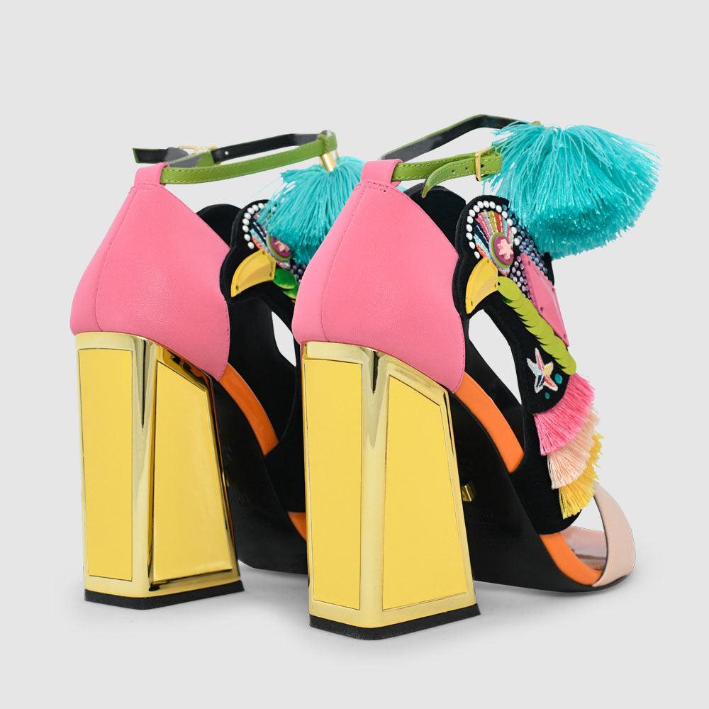Kat Maconie Aya Sandals PF22 KICKER Dragonfruit/Multi