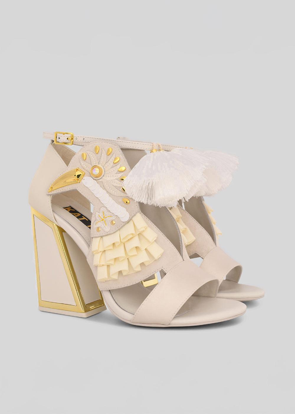 Kat Maconie Aya Sandals SS23 KICKER HEEL SANDALS Bridal