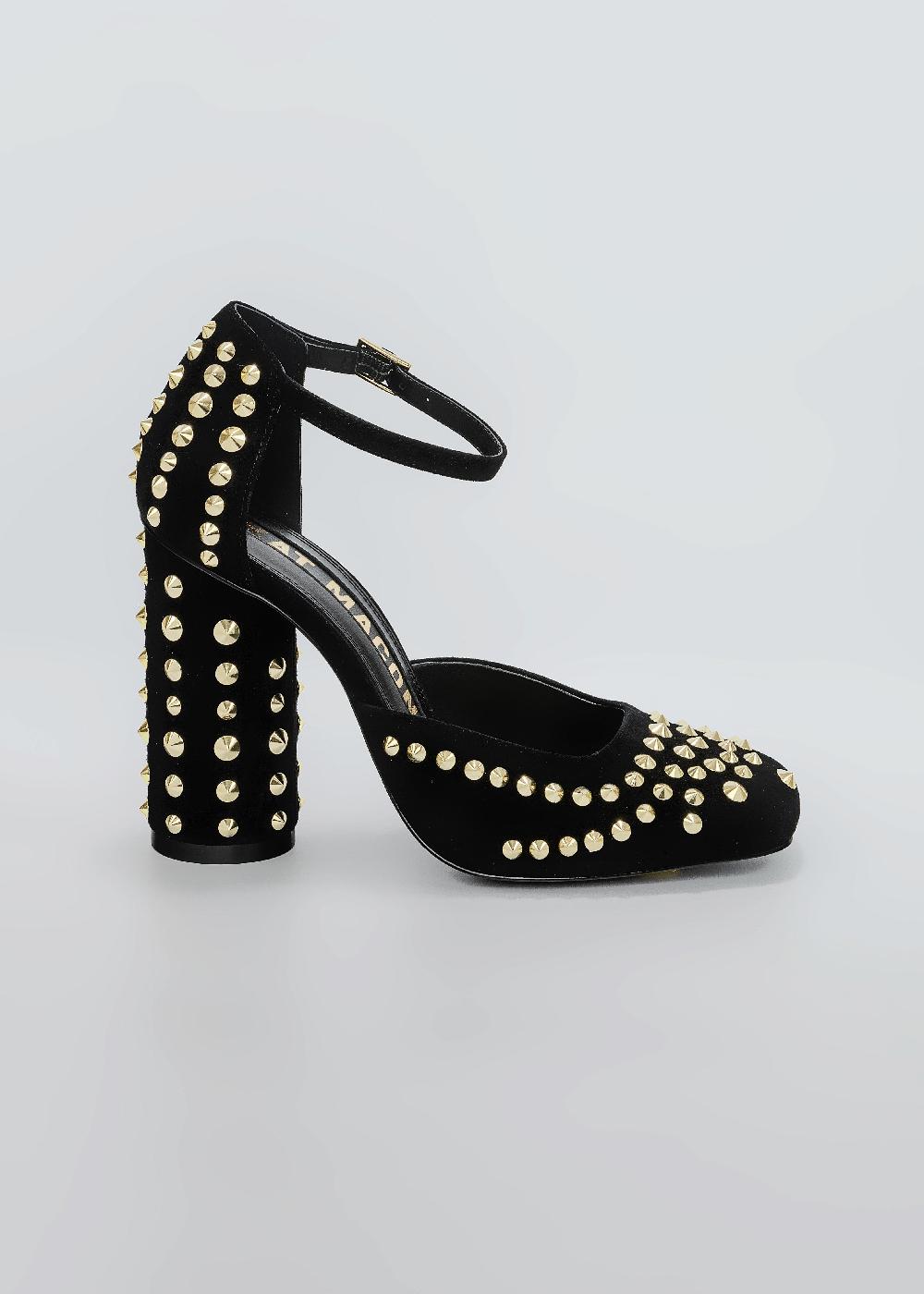 kat maconie Bb Pumps SS25 CYLINDER BLOCK HEEL Black